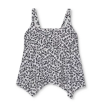 Deals ✨ Women's Plus Size Square Neck Sharkbite Tankini Top - Kona Sol™ Multi 👍 4 Deals ✨ Women's Plus Size Square Neck Sharkbite Tankini Top - Kona Sol™ Multi 👍 - Image 2