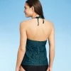 Best Pirce ✨ Women's High Neck Open Back Tankini Top - Kona Sol™ Black 🔔 -Swimsuits Official Site unnamed file 10027
