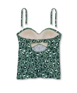 Best deal ❤️ Women's Bandeau Tankini Top - Kona Sol™ Green 👍 -Swimsuits Official Site unnamed file 10036