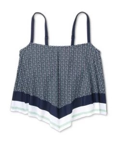 Best reviews of 🎉 Women's Handkerchief Crop Tankini Top - Kona Sol™ Navy Blue 🧨 -Swimsuits Official Site unnamed file 10104