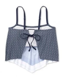 Best reviews of 🎉 Women's Handkerchief Crop Tankini Top - Kona Sol™ Navy Blue 🧨 -Swimsuits Official Site unnamed file 10105