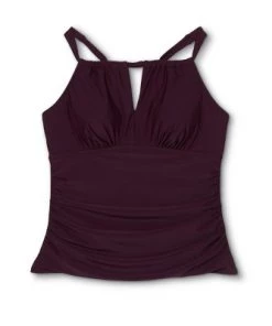Best Sale 😍 Women's Post Mastectomy High Neck Tankini Top - Kona Sol™ Atlantic Burgundy 🔥 17 Best Sale 😍 Women's Post Mastectomy High Neck Tankini Top - Kona Sol™ Atlantic Burgundy 🔥 -Swimsuits Official Site unnamed file 10152