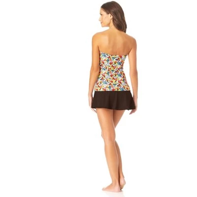 Outlet ⭐ Anne Cole - Women's Twist Front Bandeaukini Swim Top ❤️ 5 Outlet ⭐ Anne Cole - Women's Twist Front Bandeaukini Swim Top ❤️ - Image 3