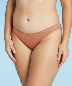 Brand new ✔️ Juniors' Metallic Textured Cheeky Bikini Bottom - Xhilaration™ Black 🔔 -Swimsuits Official Site unnamed file 1024