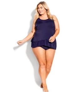 Wholesale 🎉 AVENUE | Mesh Tankini Top - navy 💯 -Swimsuits Official Site unnamed file 10352