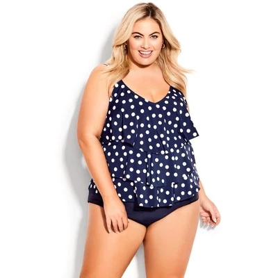Discount π AVENUE | Nautical Print Tankini Top - navy spot β 12 Discount π AVENUE | Nautical Print Tankini Top - navy spot β - Image 10