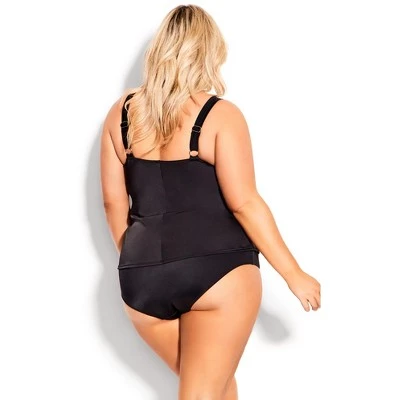 Wholesale π€© AVENUE | Nautical Tankini Top - black 𧨠3 Wholesale π€© AVENUE | Nautical Tankini Top - black π§¨