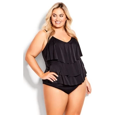 Wholesale π€© AVENUE | Nautical Tankini Top - black 𧨠6 Wholesale π€© AVENUE | Nautical Tankini Top - black 𧨠- Image 4