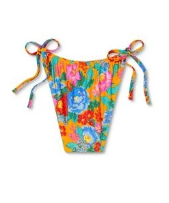 Best reviews of ✨ Juniors' Tunneled Cheeky High Leg String Bikini Bottom - Xhilaration™ Multi Floral Print 🔥 -Swimsuits Official Site unnamed file 1062