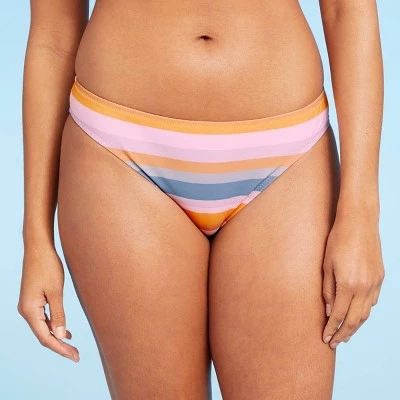 Best deal 🧨 Women's Hipster Bikini Bottom - Shade & Shore™ Multi Stripe ⭐ 5 Best deal 🧨 Women's Hipster Bikini Bottom - Shade & Shore™ Multi Stripe ⭐ - Image 3