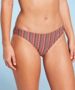 Cheap 🔥 Women's Cheeky Bikini Bottom - Shade & Shore™ Multi Stripe ❤️ -Swimsuits Official Site unnamed file 1243