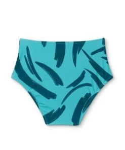 Flash Sale 🔔 Women's High Waist Medium Coverage Bikini Bottom - Kona Sol™ Turkish Blue ⭐ -Swimsuits Official Site unnamed file 1299