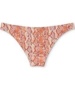 Wholesale 🌟 Women's High Leg Extra Cheeky Bikini Bottom - Shade & Shore™ Lurex Snake Print ❤️ -Swimsuits Official Site unnamed file 1310