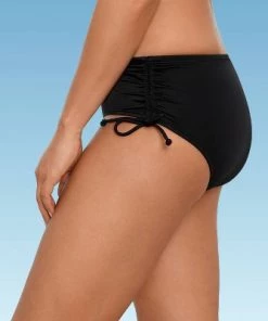 Buy 😀 Women's Slimming Control Side-Tie Bikini Bottom - Beach Betty by Miracle Brands Blue 🧨 -Swimsuits Official Site unnamed file 1407