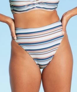 Best deal ⌛ Women's High Waist Extra High Leg Extra Cheeky Bikini Bottom - Shade & Shore™ Multi Stripe 😀 15 Best deal ⌛ Women's High Waist Extra High Leg Extra Cheeky Bikini Bottom - Shade & Shore™ Multi Stripe 😀 -Swimsuits Official Site unnamed file 1477