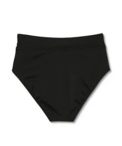 New 😀 Women's High Waist V-Front Medium Coverage Bikini Bottom - Kona Sol™ Black ⭐ -Swimsuits Official Site unnamed file 1491