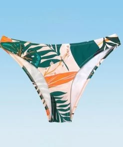 Discount 👏 Women's Bright Leafy Bikini Bottom Swimsuit Low Waist Bathing Suit-Cupshe ⭐ -Swimsuits Official Site unnamed file 1523