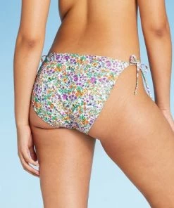 Buy 🧨 Juniors' String Hipster Bikini Bottom - Xhilaration™ Multi Floral Print 🎁 -Swimsuits Official Site unnamed file 1533