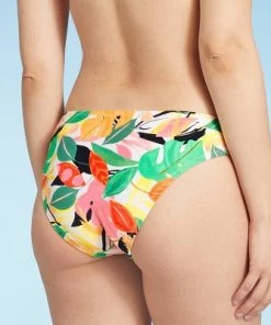 Hot Sale โ๏ธ Women's Medium Coverage Hipster Bikini Bottom - Kona Solโข Multi โค๏ธ