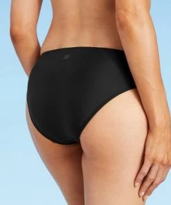 Top 10 😍 Women's Medium Coverage Hipster Bikini Bottom - All in Motion™ Black 😀