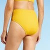 Buy 🛒 Women's Ribbed High Waist Bikini Bottom - All in Motion™ Golden Yellow 😀 -Swimsuits Official Site unnamed file 1689