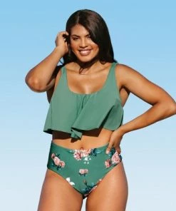 Outlet ⭐ Women's Plus Size Bikini Bottom Floral High Waisted Bathing Suit-Cupshe 😀 11 Outlet ⭐ Women's Plus Size Bikini Bottom Floral High Waisted Bathing Suit-Cupshe 😀 -Swimsuits Official Site unnamed file 1763