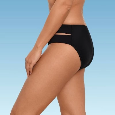 Top 10 π Women's Slimming Control Cut Out Mid-Rise Bikini Bottom - Beach Betty by Miracle Brands Black π 5 Top 10 π Women's Slimming Control Cut Out Mid-Rise Bikini Bottom - Beach Betty by Miracle Brands Black π - Image 3