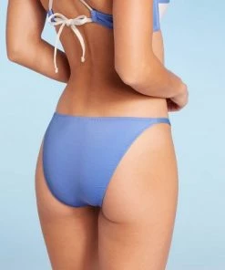 Best Sale 😀 Women's Cheeky Bikini Bottom - Shade & Shore™ Periwinkle 👍