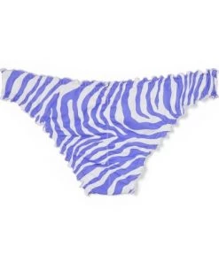 Deals 😀 Women's Ruffle Cheeky Bikini Bottom - Shade & Shore™ Purple & White Animal Print 🎁 -Swimsuits Official Site unnamed file 1894