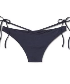 Brand new ⭐ Women's Strappy Side-Tie Ultra Cheeky Bikini Bottom - Shade & Shore™ Stormy Blue 😀 -Swimsuits Official Site unnamed file 1911