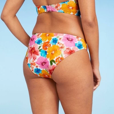 Coupon ✔️ Women's Cheeky Bikini Bottom - Shade & Shore™ Pink Floral 🎉 6 Coupon ✔️ Women's Cheeky Bikini Bottom - Shade & Shore™ Pink Floral 🎉 - Image 4