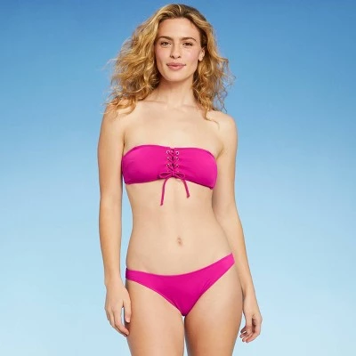 Best reviews of 🎁 Women's High Leg Extra Cheeky Bikini Bottom - Shade & Shore™ Fuchsia Pink 👏 4 Best reviews of 🎁 Women's High Leg Extra Cheeky Bikini Bottom - Shade & Shore™ Fuchsia Pink 👏 - Image 2