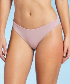 Deals 🎉 Women's Cheeky Bikini Bottom - Shade & Shore™ Mauve ⌛ -Swimsuits Official Site unnamed file 1965