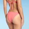 Best reviews of ⌛ Women's Cinch Tab High Leg Extra Cheeky Bikini Bottom - Shade & Shore™ Guava Pink 🤩 -Swimsuits Official Site unnamed file 2028