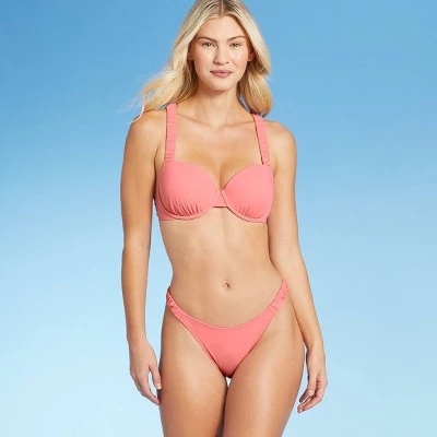 Best reviews of ⌛ Women's Cinch Tab High Leg Extra Cheeky Bikini Bottom - Shade & Shore™ Guava Pink 🤩 4 Best reviews of ⌛ Women's Cinch Tab High Leg Extra Cheeky Bikini Bottom - Shade & Shore™ Guava Pink 🤩 - Image 2