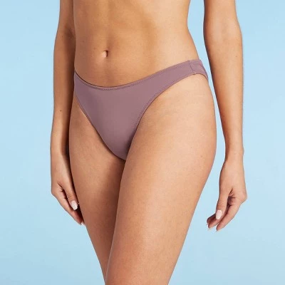 Outlet 👍 Women's High Leg Extra Cheeky Bikini Bottom - Shade & Shore™ Dusk ⭐ 12 Outlet 👍 Women's High Leg Extra Cheeky Bikini Bottom - Shade & Shore™ Dusk ⭐ - Image 10