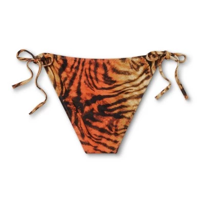 Best reviews of 😀 Women's Side-Tie Cheeky Bikini Bottom - Shade & Shore™ Tiger Print 💯 8 Best reviews of 😀 Women's Side-Tie Cheeky Bikini Bottom - Shade & Shore™ Tiger Print 💯 - Image 6