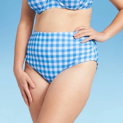 Brand new ๐ Women's High Leg High Waist Medium Coverage Bikini Bottom - Kona Solโข Blue ๐ 5 Brand new ๐ Women's High Leg High Waist Medium Coverage Bikini Bottom - Kona Solโข Blue ๐ - Image 3