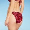 Wholesale 🔥 Women's Cheeky Bikini Bottom - Shade & Shore™ Red Animal Print ⌛ -Swimsuits Official Site unnamed file 2194
