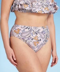 Top 10 🎁 Women's High Leg High Waist Bikini Bottom - Kona Sol™ Multi 🛒 -Swimsuits Official Site unnamed file 2218
