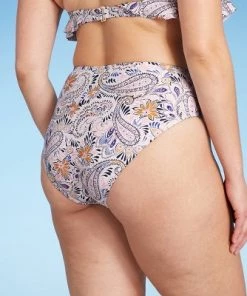 Top 10 🎁 Women's High Leg High Waist Bikini Bottom - Kona Sol™ Multi 🛒 -Swimsuits Official Site unnamed file 2219