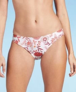 Top 10 😍 Women's Medium Coverage Hipster Bikini Bottom - Kona Sol™ White and Red ✨ -Swimsuits Official Site unnamed file 2257