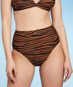 Wholesale 🎁 Women's Medium Coverage High Waist Bikini Bottom - Kona Sol™ Black ✔️ -Swimsuits Official Site unnamed file 2269