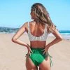 Top 10 🔔 Women's High Waisted Bikini Swimsuit Front Cross Drawstring Side Two Piece Bathing Suit -Cupshe 🎁 -Swimsuits Official Site unnamed file 227