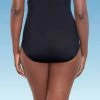 Cheap 🤩 Women's Slimming Control Ultra High Waist Bikini Bottom - Dreamsuit by Miracle Brands Black 🎉 -Swimsuits Official Site unnamed file 2349
