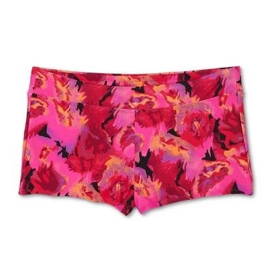 Brand new 👏 Women's Swim Boyshorts - All in Motion™ Black & Pink Floral 🔥 7 Brand new 👏 Women's Swim Boyshorts - All in Motion™ Black & Pink Floral 🔥 - Image 5