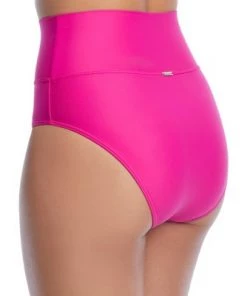 Coupon 👍 Sunsets Women's Pitaya Fold-Over High-Waist Bikini Bottom - 33B-PITAY 👍
