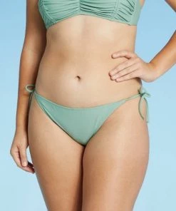Promo 😍 Juniors' String Hipster Bikini Bottom - Xhilaration™ Light Green 🎉 -Swimsuits Official Site unnamed file 2500