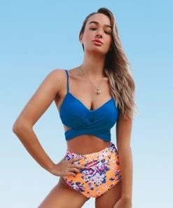 Cheapest ๐ Women's High Waisted Bikini Set Swimsuit Floral Print Self Tied Two Piece Bathing Suit -Cupshe ๐ 13 Cheapest ๐ Women's High Waisted Bikini Set Swimsuit Floral Print Self Tied Two Piece Bathing Suit -Cupshe ๐ -Swimsuits Official Site unnamed file 272