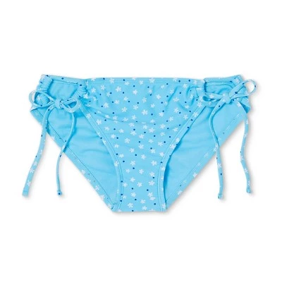 Cheap š Juniors' Cheeky String Bikini Bottom - Xhilaration⢠Blue Floral Print š 7 Cheap š Juniors' Cheeky String Bikini Bottom - Xhilaration⢠Blue Floral Print š - Image 5